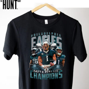 Philadelphia Eagles Super Bowl LIX Champions shirt