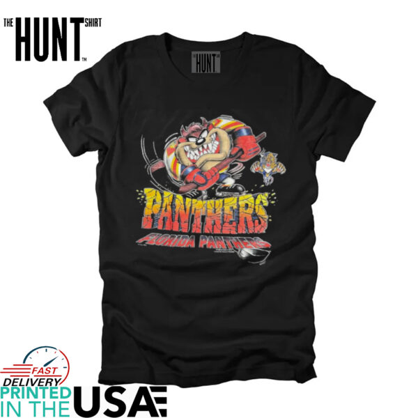 1993 Florida Panthers Taz Mania T shirt