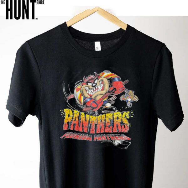 1993 Florida Panthers Taz Mania T shirt