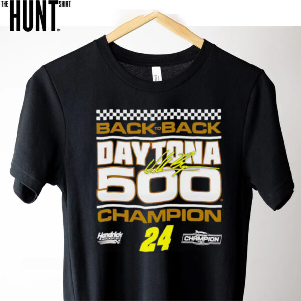 2025 Daytona 500 Champion Exclusive back to back shirt