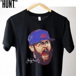 Jake Arrieta Chicago Cubs scream cartoon shirt