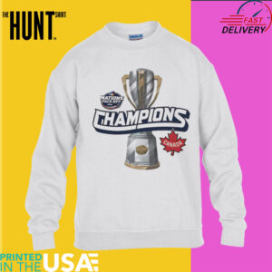 Canada 2025 4 Nations Face Off Champions trophy shirt