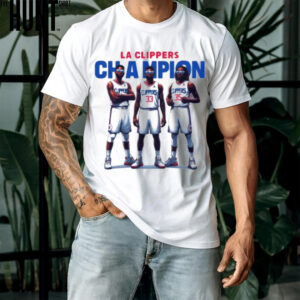 LA Clippers champion basketball cartoon shirt