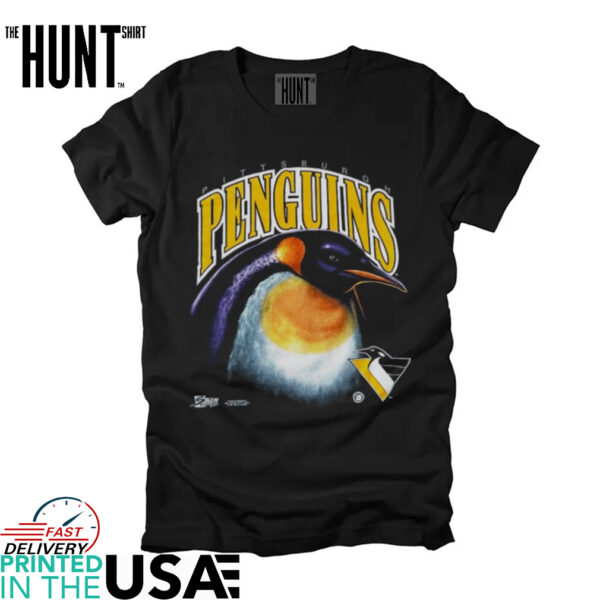 90s Pittsburgh Penguins Hockey T Shirt