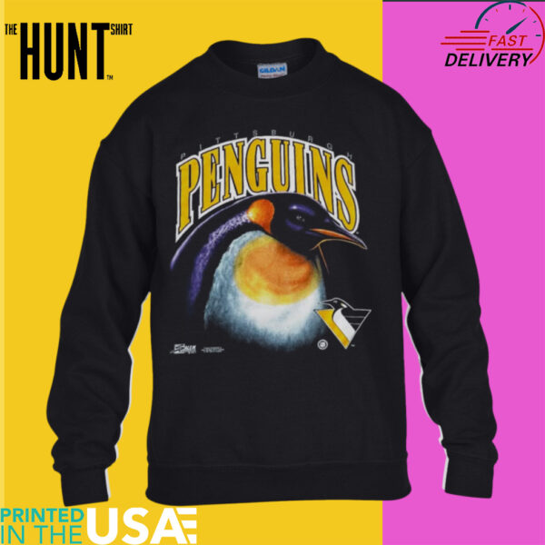 90s Pittsburgh Penguins Hockey T Shirt