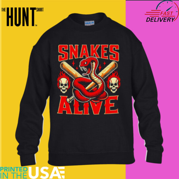 Arizona Wildcats Arizona Snakes Alive skull shirt