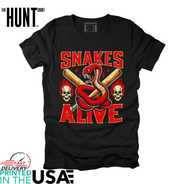 Arizona Wildcats Arizona Snakes Alive skull shirt