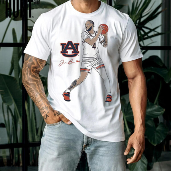 Auburn Tigers Johni Broome superstar signature shirt