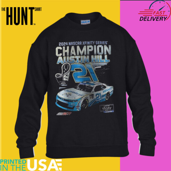 Austin Hill Nascar xfinity series champion 2024 shirt