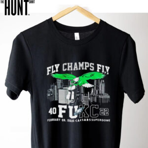 Fly Champs fly 40 fuck 22 city skyline shirt