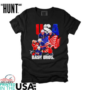 USA bash bros Bennett and Brandon Hagel hockey shirt