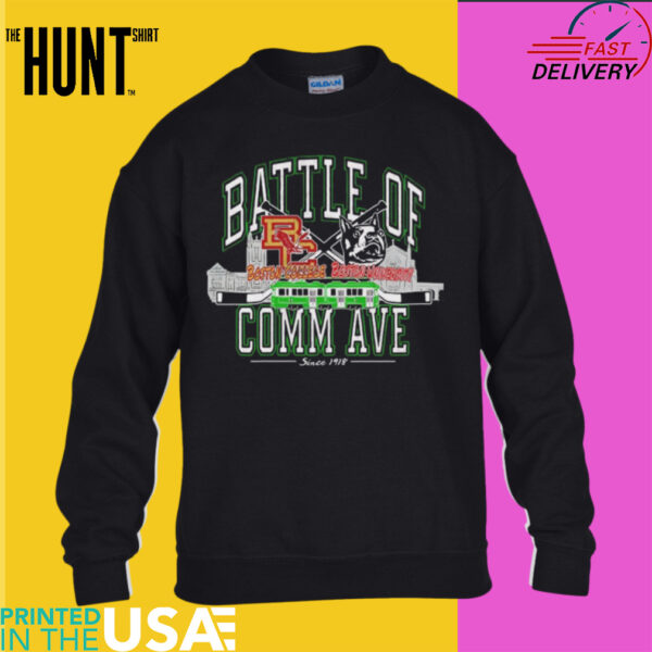 Battle of Comm Ave Boston College Eagles vs Boston University Terriers shirt