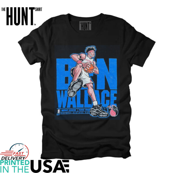 Ben Wallace Motown Monster Pistons Power Fory T Shirt