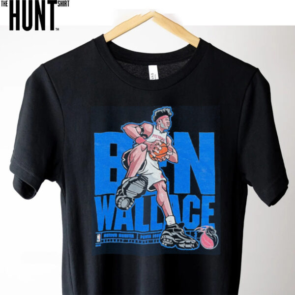 Ben Wallace Motown Monster Pistons Power Fory T Shirt