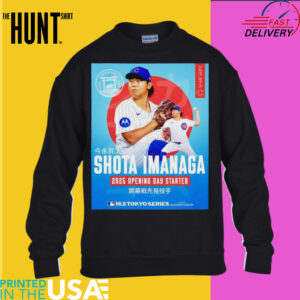 Shota Imanaga Chicago Cubs 2025 Opening Day Starter shirt