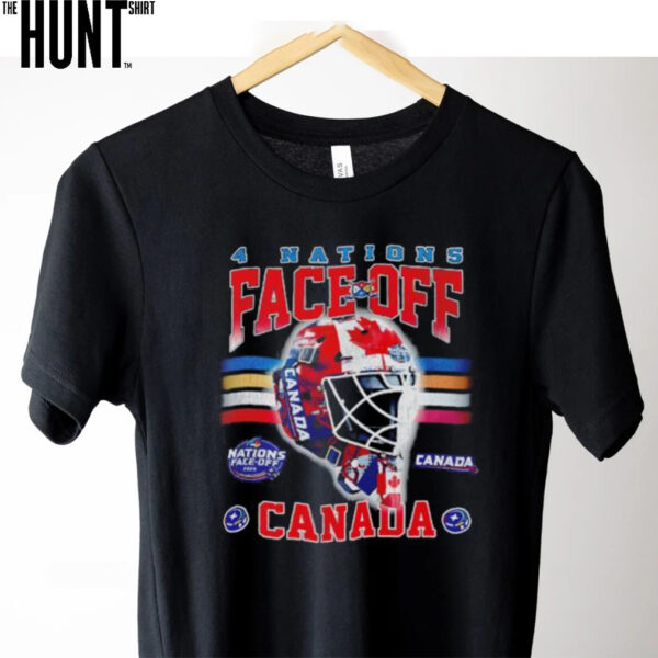 Canada 2025 4 Nations Face Off Goalie Mask shirt