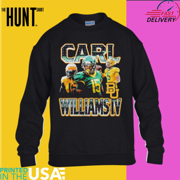 Carl Williams IV Baylor football graphic shirt