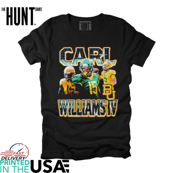 Carl Williams IV Baylor football graphic shirt