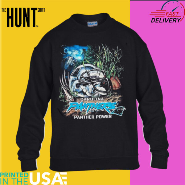 Carolina Panthers Power Jungle Scene T Shirt