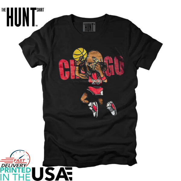 Chicago 23 Caricature Vintage Michael Jordan T Shirt