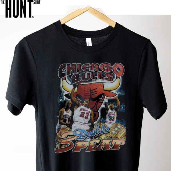 Chicago Bulls 3 Peat Championship T Shirt