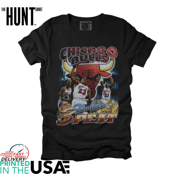 Chicago Bulls 3 Peat Championship T Shirt