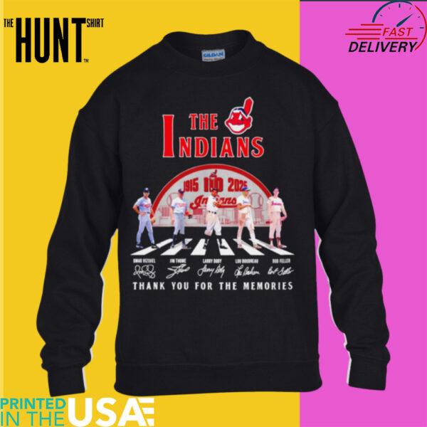 Cleveland Indians 110th Anniversary 1915 2025 Thank you Abbey Road shirt