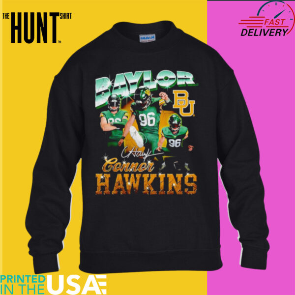 Connor Hawkins Baylor football graphic shirt