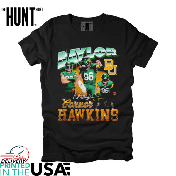 Connor Hawkins Baylor football graphic shirt