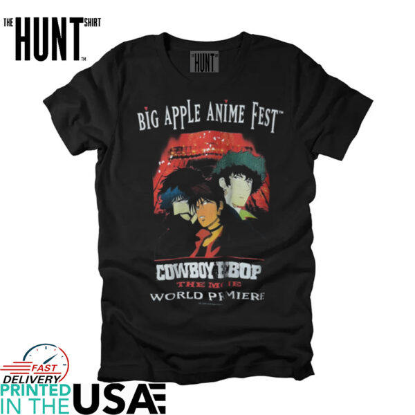 Cowboy Bebop The Movie   Big Apple Anime Fest T Shirt