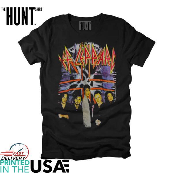 Def Leppard Vintage Band T Shirt