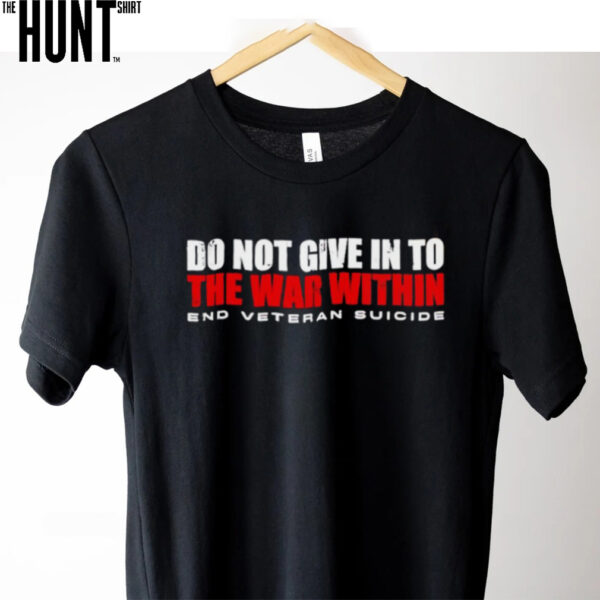 Delta Flight Attendant Veteran do not give in to the war within shirt