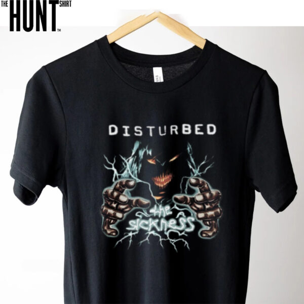 Disturbed The Game Sickness 25th Anniversary New T Shirt