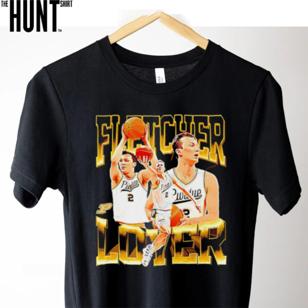 Fletcher Loyer Purdue Boilermakers Player Collage shirt