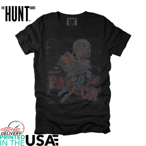 Gary Payton The Glove Sonics T Shirt