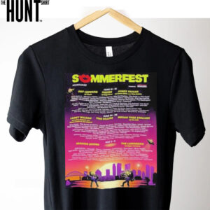 Summerfest Milwaukee 2025 Lineup At American Family Insurance Amphitheater On June 19 to July 5 T Shirts