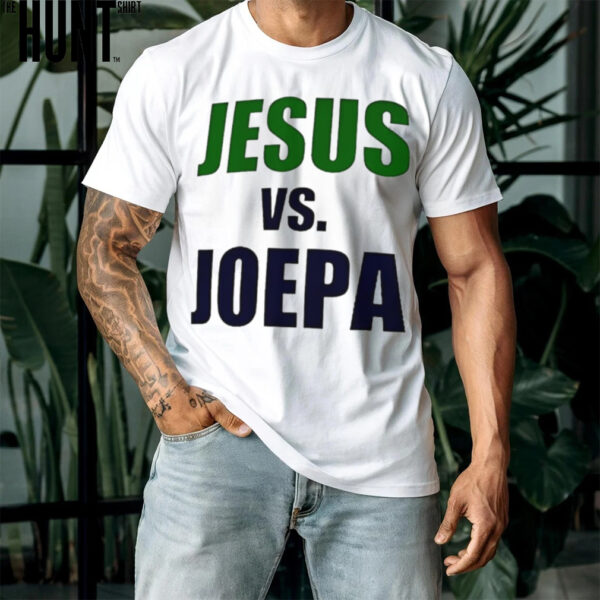 Jesus vs Joepa Joe Paterno Notre Dame Fighting Irish shirt