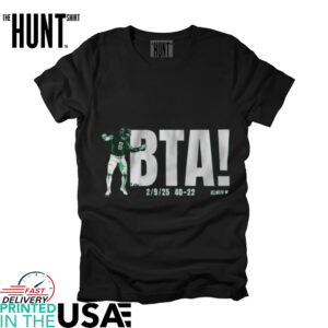 Official C.J. Gardner Johnson BTA 2.9.25 40 22 Philadelphia Eagles Signature t shirt