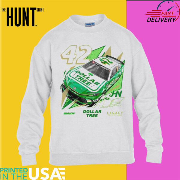 LEGACY Motor Club Team John Hunter Nemechek Dollar Tree Car Shirt