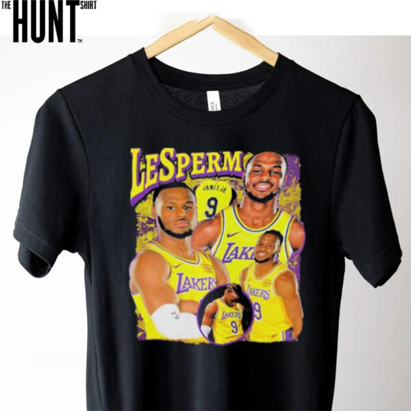 LeSperm James Jr Los Angeles Lakers T Shirts