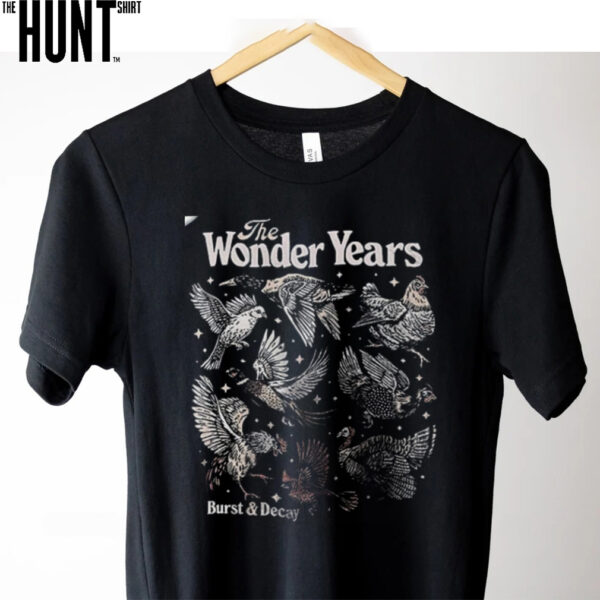 Loneliest place on earth the wonder years bird collage shirt