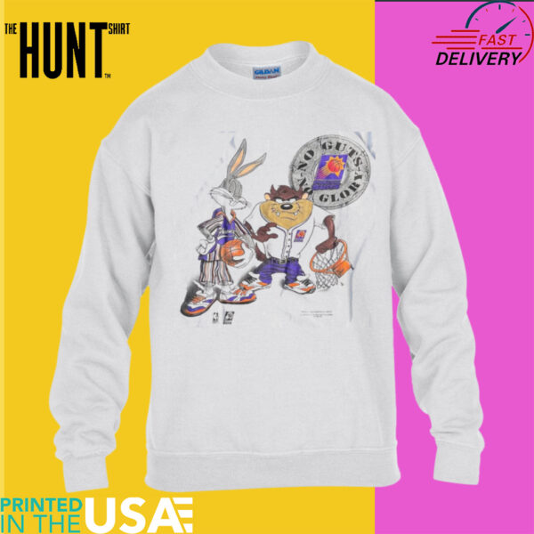 Looney Tunes Bugs Bunny and Tasmanian Devil Phoenix Suns T Shirt