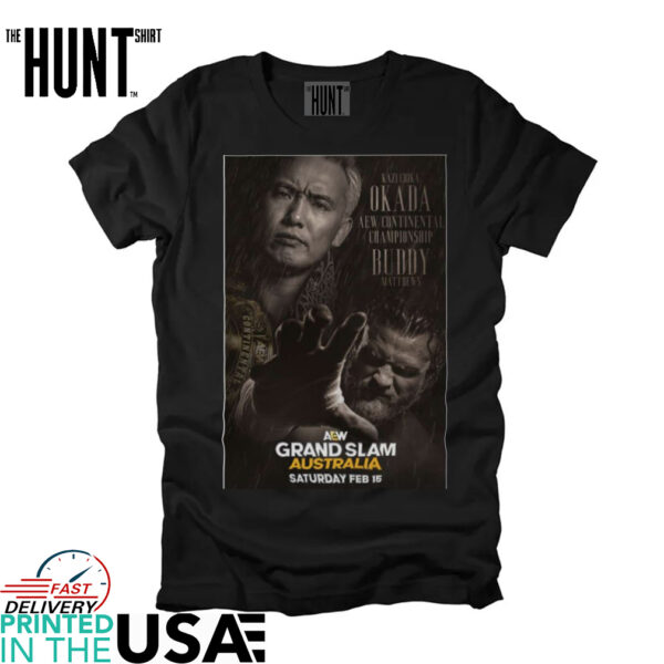 Matchup Monday Kazuchika Okada vs Buddy Matthews AEW Grand Slam Australia 2025 shirt