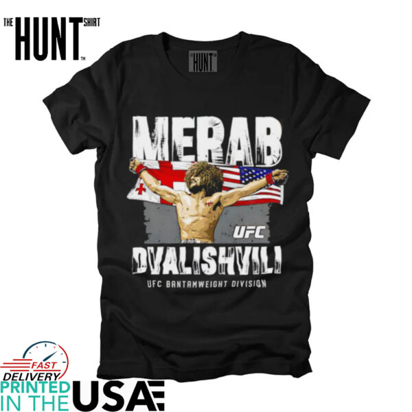 Merab Dvalishvili Flag UFC shirt