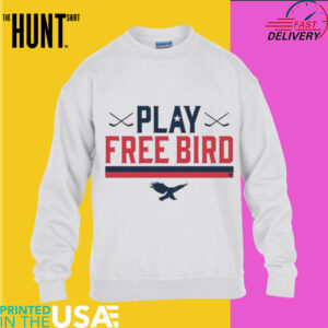 Play Free Bird American Hockey T Shirts