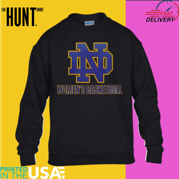 Notre Dame Women’s Basketball 2025 logo shirt