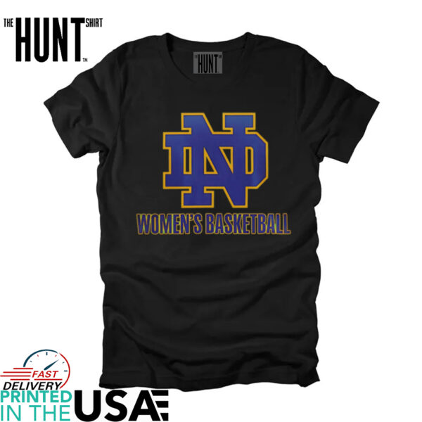 Notre Dame Women’s Basketball 2025 logo shirt