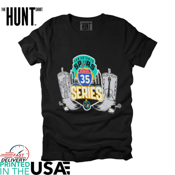 Official San Antonio Spurs I 35 Series 2025 T Shirt