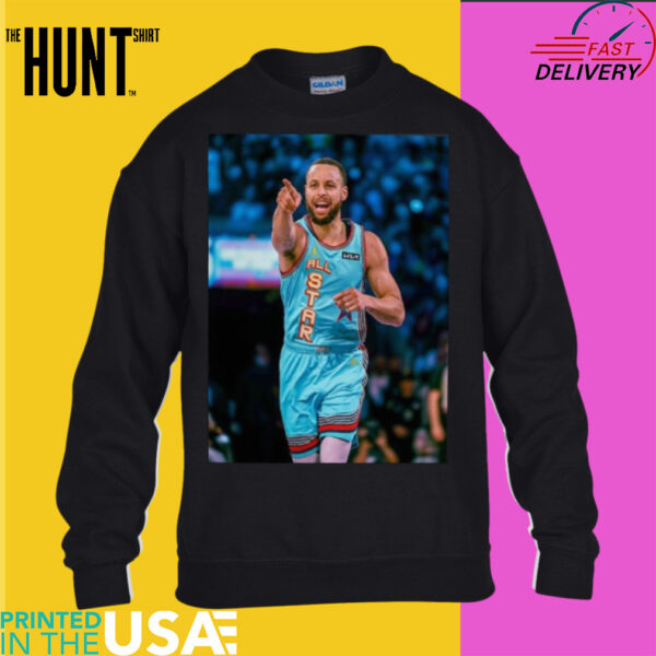 Official Steph Curry Wins All Star Game MVP Shirt