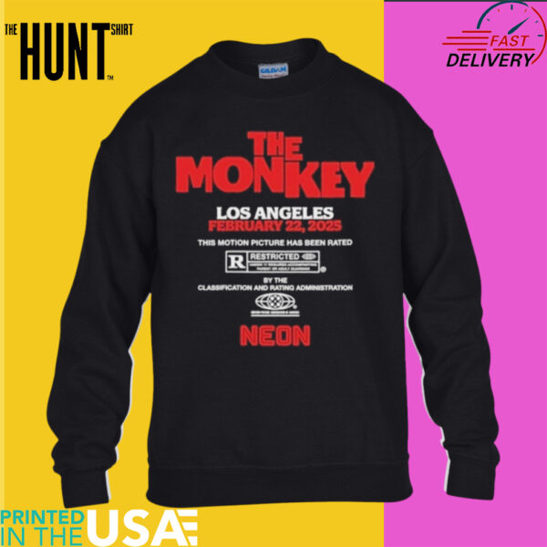 Official The Monkey Los Angeles Feb 22 2025 Event Shirt